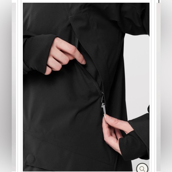 NWOT Houdini Insulated Fall In Women’s Parka Coat - True Black - Retail $700 - Picture 5 of 16